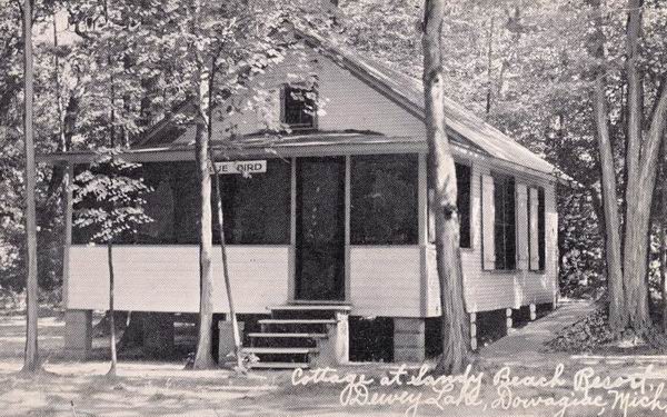 Cottage At Sandy Beach Resort Dewey Lake Dowagiac